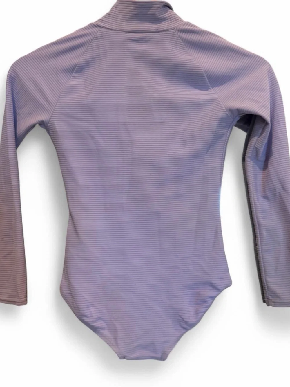 GAP Kids Lilac Long-Sleeve Rashguard One-Piece Swim Suit Small